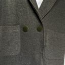 Moda vanilla  Italy green wool button Dark Academia poncho Size L Photo 3