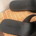 Rothy's Rothy’s Triple band black slide sandals size 7.5 Photo 1