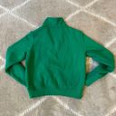 H&M Green Quarter Zip Photo 3