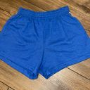 Soffe Blue Athletic Shorts For Petite Women Photo 0