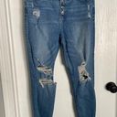 Vervet Denim Flying Monkey High Rise Skinny Jeans with distressed spots Photo 0