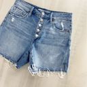 Joe’s Jeans  distressed denim high rise stretch jean denim shorts 26 Photo 1