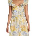 Wildfox NWT  Blair Floral Ruffle Mini Dress Photo 4