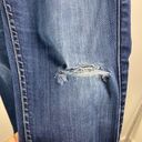 7 For All Mankind 7 For‎ All Mankind Blue Kimmie Crop Distressed Jean sz 25 Photo 3