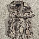 BCBGMAXAZRIA BCBG bruna snakeprint vest Photo 0