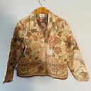 Coldwater Creek Long Sleeve Four Button Closure Tapestry Blazer Jacket Size M Photo 0