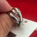 None NWT Stainless Steel Intertwined True Love Ring 9 Photo 5