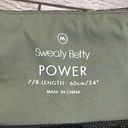 Sweaty Betty  Power Pocket Green Undercover Floral Print 7/8 Leggings Size Medium Photo 13