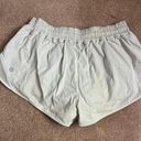 Lululemon White Hotty Hot 2.5” Shorts Photo 1