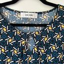 Jones Studio Women's Geometric Business Sleeveless Blouse Medium Photo 4