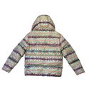 Polo NEW  Ralph Lauren Fair Isle Print Down Coat Removable Hood Puffer Jacket XS Photo 4