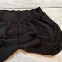 Lululemon  Hotty Hot Short II Long 4” Women 6 Black Photo 1