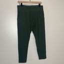 Lou & grey  Ponte Knit Pocket Capri Leggings Olive Green Size LP Photo 5