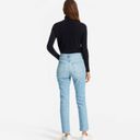 Everlane the Curvy Cheeky Straight  Ankle Jean Sky Blue Photo 3