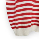 American Vintage Vintage Diversity Petite Red and White Striped Knit Shirt Photo 3