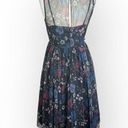 Disney  LC Lauren Conrad Snow White Black Floral Tulle High-Low Flare Dress Photo 6