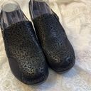 Alegria Women's  Black Leather Embossed Shoes Size 42 Photo 3