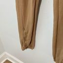 N: Philanthropy Front Zip Joggers Sweatpants in Camel Tan Size M Photo 13