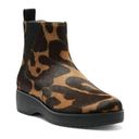 Louise et Cie New  Zareb3 Genuine Calf Hair Platform Bootie Multi Leopard Boot 6 Photo 4