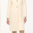 J.Crew  NWT Textured Wool Blend Coat in Ivory Size 8 Photo 1