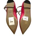 Valentino Garavani NEW  Rockstud Caged Ballerina Flat Sandals size 37 Pink Photo 7