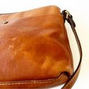 Patricia Nash  Avellino Brown Italian Leather Crossbody Messenger Purse FLAW Photo 7