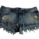 Volcom  True to This Cut Off Denim Shorts Size 5 Photo 0