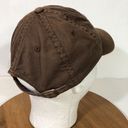 Life is Good  Women’s Pink Heart Appliqué Brown Cotton Baseball Cap One Size Photo 7