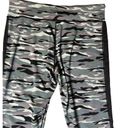 California Sport Camo Jogger Pants Drawstring Waist Black Racing Stripe Size XL Green Photo 3