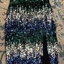 EXPRESS NWOT  Size XS Multi Colored Sequin Skirt Photo 0