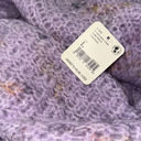 Free People NWT  Sunset Cloud Pullover Sweater In Violet Glow Combo Photo 4