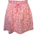 Abound  floral PaperBag mini Skirts pink SMALL Bohemian boho skirt Photo 3