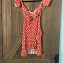 Pretty Little Thing Pink Polka Dot Dress Photo 1