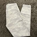 Lululemon White Camo Wunder Under Leggings Photo 0