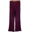 n:philanthropy NEW Revolve n: Philanthropy Womens M Reign Flare Leg Pull On Knit Pant Burgundy Photo 2