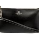 Kate Spade  NY Leather Street Chain Crosbody Bag Black Elegant Clasic Boho Preppy Photo 11