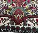 Bebe  Unique Vibrant  Paisley Floral Mini Skirt Stretch Lined EUC Medium Photo 3