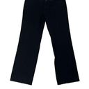 Ralph Lauren Lauren  Women's Black Straight Leg Mid Rise Adelle Jeans Size 8 Photo 0