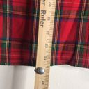 DKNY Vintage  Red Buffalo check Plaid Flannel zip up Shirt size medium Photo 7