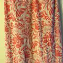 Studio Donatella Floral Beige & Coral Lace Lingerie Nightgown Small Photo 2