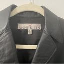 Anne Klein  Genuine Leather Trench Coat Photo 7