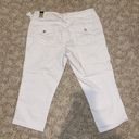 Maurice's  White Denim Jean Capris Photo 3