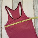 Lululemon  What The Sport Heathered Jewelled Magenta Gold Lightweight Tank Top 4 Photo 6