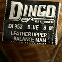 Dingo Blue Suede Cowboys Western Ankle Boots Booties Shoes New Photo 2