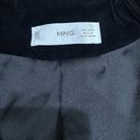 Mango MNG  Cropped Velvet Blazer Women’s Small Photo 3