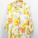 l*space L* Pacifica Tunic Button Down Top Swim Cover in Summers Tropic Photo 4