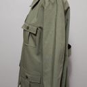 Emmaline Emmeline olive cotton blend utility jacket size 16 Photo 2