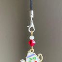 Handmade cute retro vintage cottage style teapot phone strap/car accessory/bag charm/keychain🫖💖 Photo 1