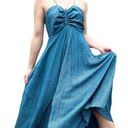 WAYF  Boho Chic Fairycore Babydoll Midi Dress Large Photo 0