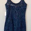 Charlotte Russe Leopard Print Denim Dress Photo 1